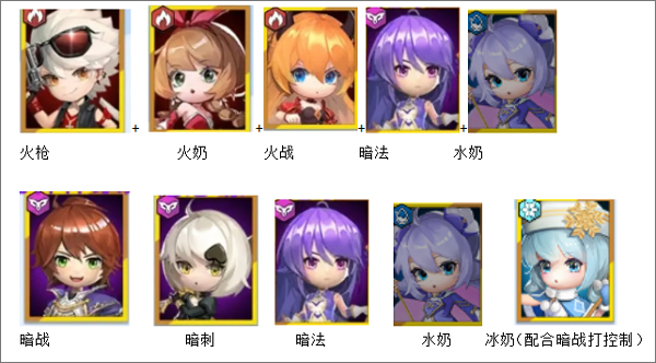 无限远征阵容推荐图片1