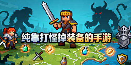 纯靠打怪掉装备的手游