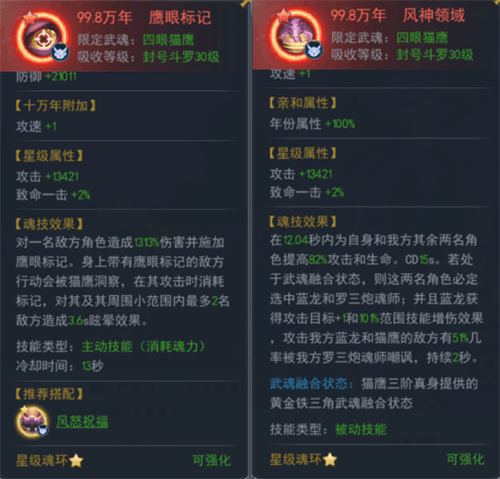 斗罗大陆H5四眼猫鹰打法攻略图片4