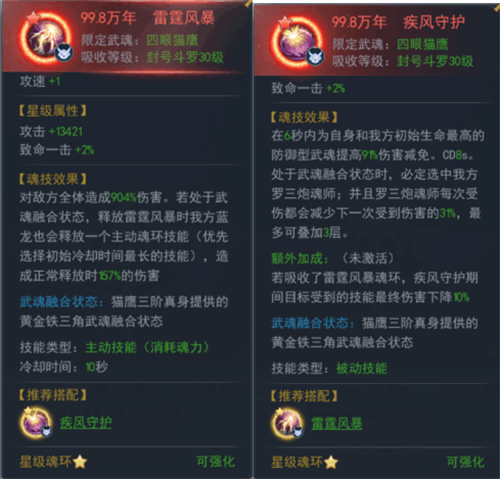 斗罗大陆H5四眼猫鹰打法攻略图片3