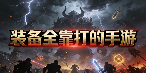 装备全靠打的手游